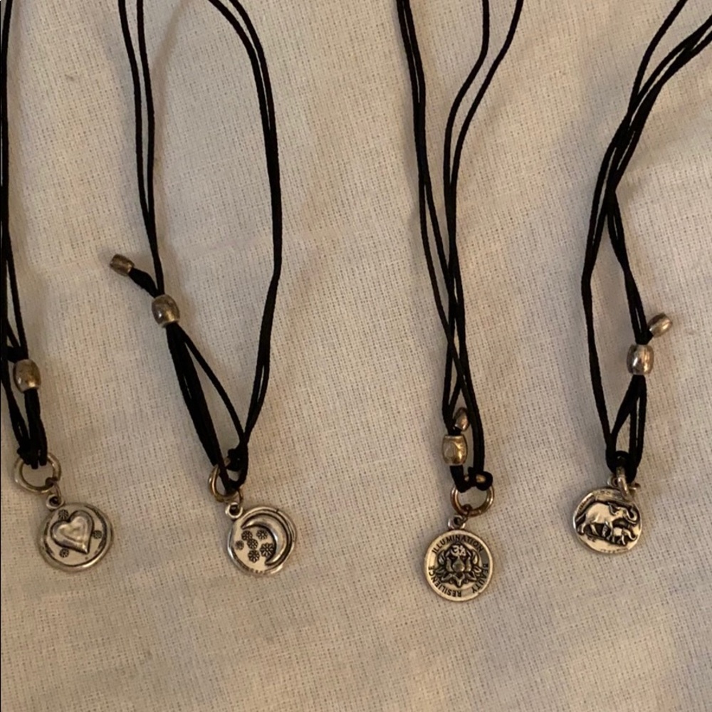 4 Alex and Ani Bracelets together
